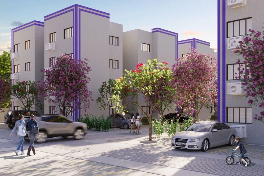 Apartamento em Construção no Planalto - 2/4 -Subsídio até R$ 55.000 - Doc Grátis -Entrada em 24x