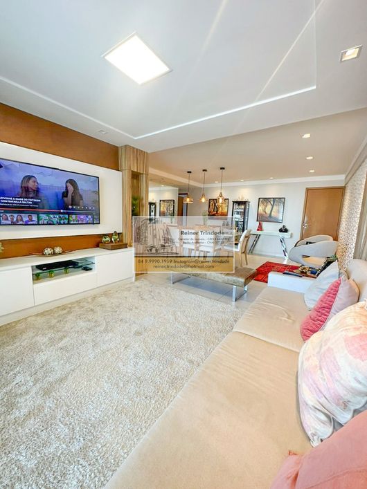 Apartamento para venda em Lagoa Nova, 160m², sombra, 03 suítes, 03 vagas por R$1.100.000,00.