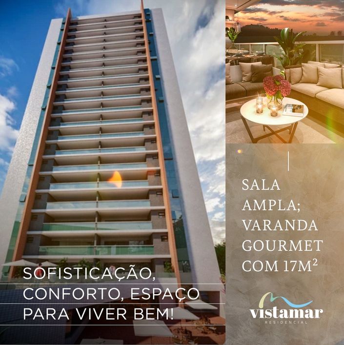 RESIDENCIAL VISTAMAR - 3/4 - 156 m²- CAPIM MACIO
