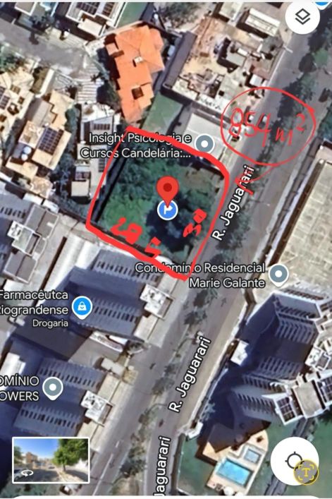 Terreno comercial na Av. Jaguarari