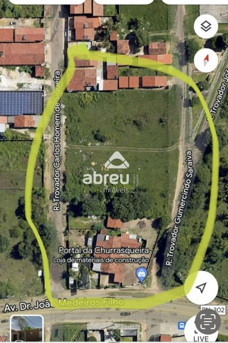 Terreno à venda na Av João Medeiros Filho
