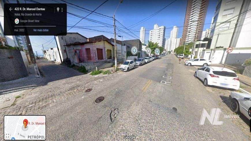 Terreno com ótima localização em Petrópolis, Cidade Alta, Natal-RN 450m² 15x30