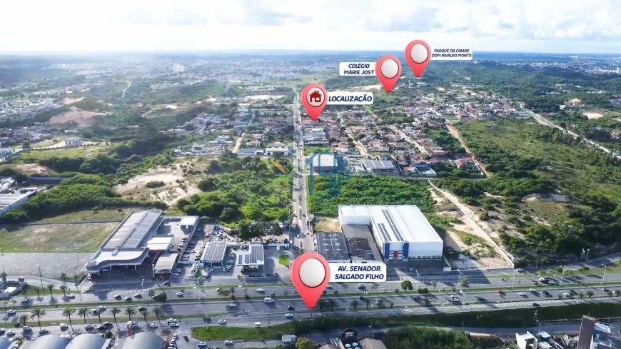 Terreno em Natal/ Terreno avenida comercial/ av. Antonie de saint Exuperi /Terreno em Candelaria/ Pr