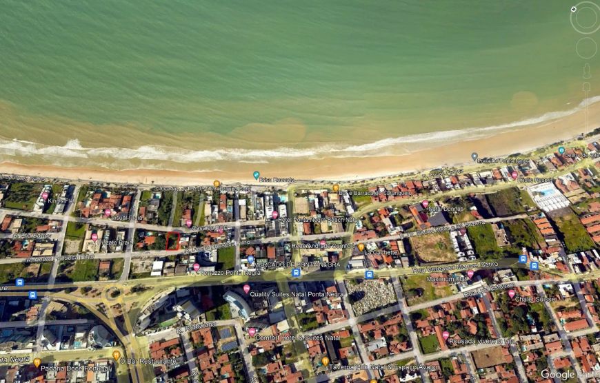 Lote/Terreno para venda possui 640 metros quadrados em Ponta Negra - Natal – RN