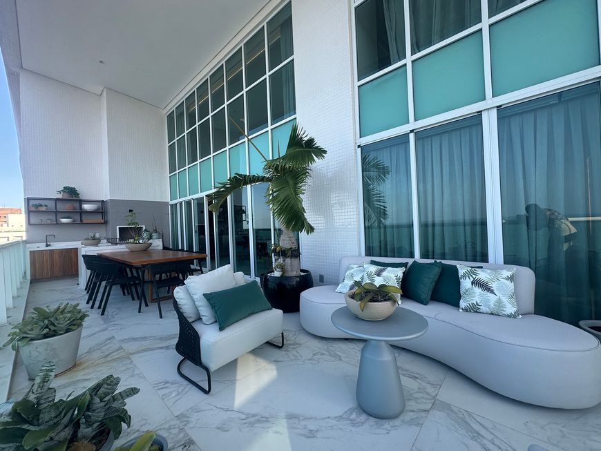Cobertura infinity Areia Preta
