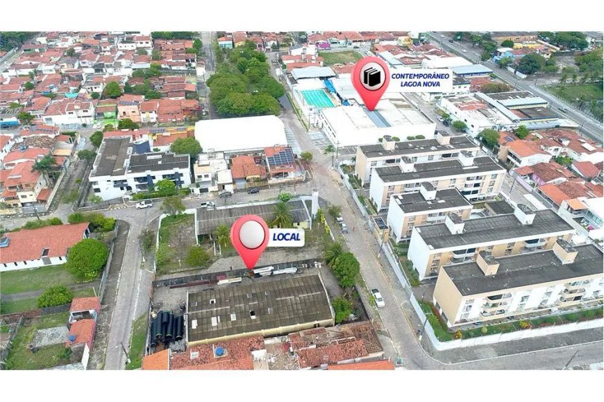 VENDO- Terreno em Lagoa Nova – 2.500 m² com Galpão