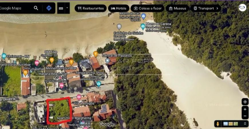 Terreno em Ponta Negra com vista para mar