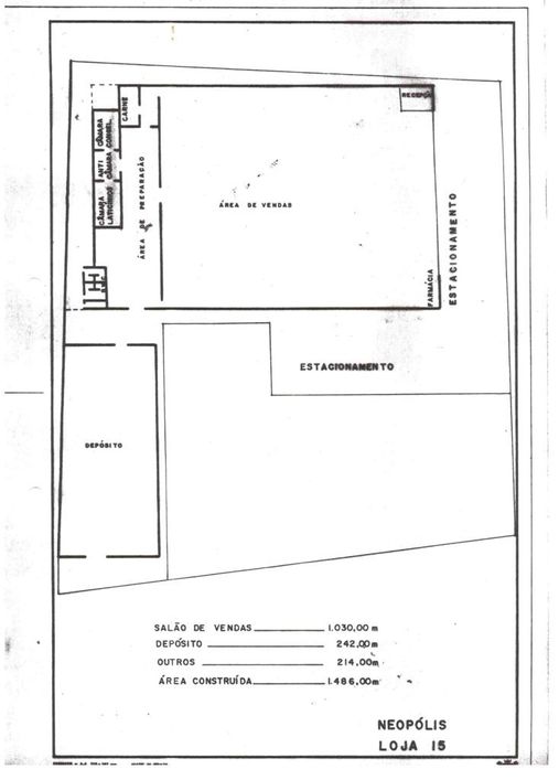 Galpão/Depósito/Armazém para aluguel e venda tem 1486 m2