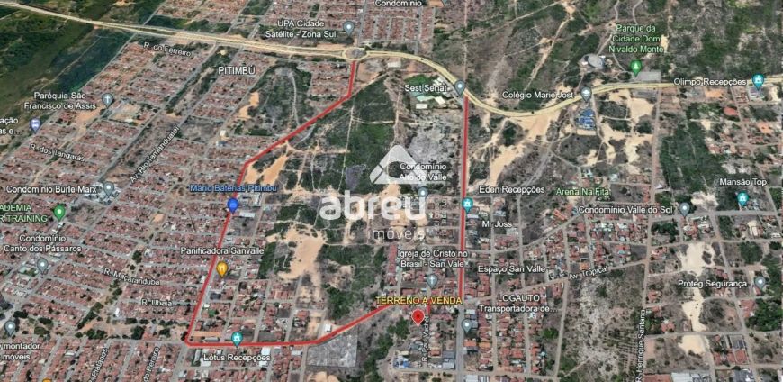 Terreno à venda em San Vale, Natal - RN