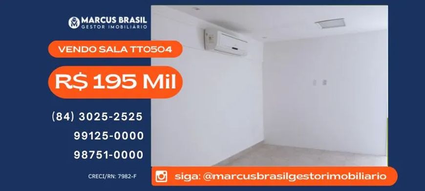 Sala Comercial para venda no Ed Themis Tower em Lagoa Nova - Natal - RN