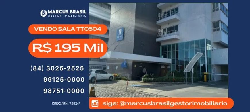 Sala Comercial para venda no Ed Themis Tower em Lagoa Nova - Natal - RN