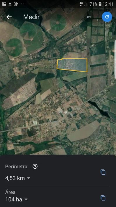 Vendo Área com 170 hectares as margem da Br 101 RN.