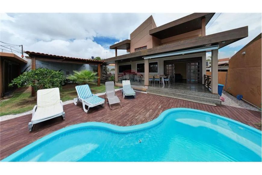 Casa Espetacular em Capim Macio com 05 suítes - Piscina - Jacuzzi - Painel Solar - Poço artesanal