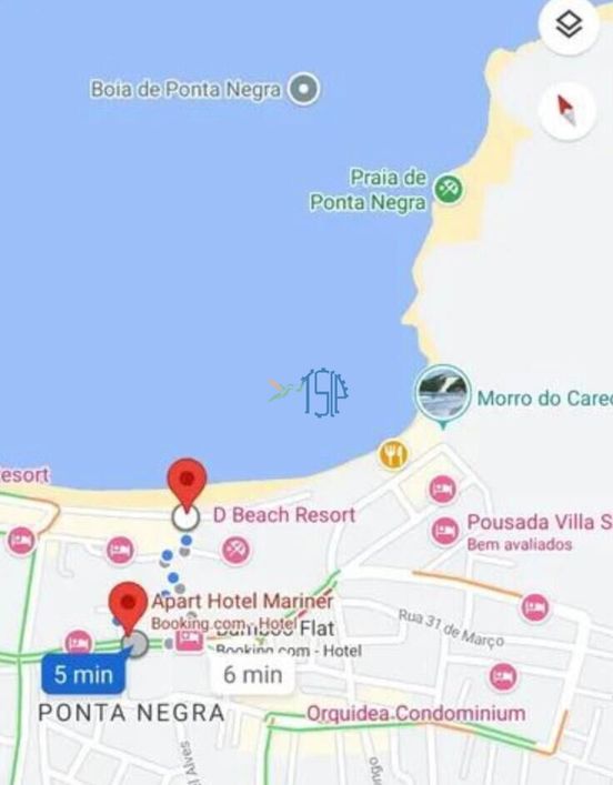 TERRENO / TERRENO BEIRA MAR EM PONTA NEGRA / PONTA NEGRA / MORRO DO CARECA / TERRENO VISTA PARA O MA