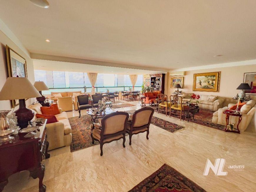 Apartamento Alto Padrão EXCLUSIVO em Areia Preta - VISTA MAR - 480m² - 5Suites - 4Vagas