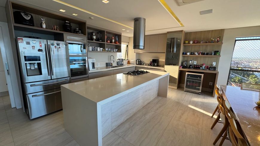RESIDENCIAL PACAROTTI, 3 SUITES, VARANDA GOURME, 4 VAGAS E LAZER COMPLETO.