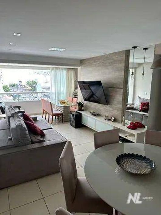 Apartamento em Lagoa Nova - 4Quartos 2Vagas - varanda ampla, lado sombra