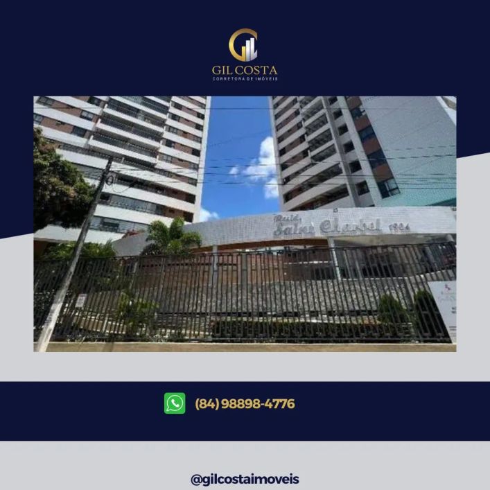 Apartamento em Capim macio - 103m²