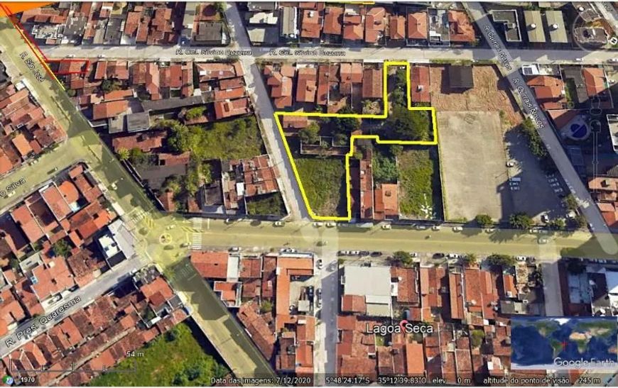 Terreno à venda, 2700 m² por R$ 2.700.000,00 - Lagoa Seca - Natal/RN