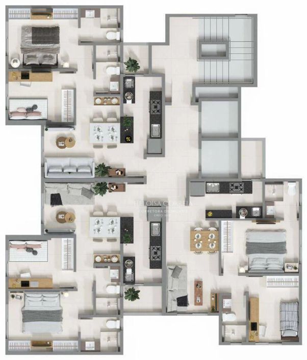 Apartamento à venda, 54 m² por R$ 387.508,43 - Lagoa Nova - Natal/RN
