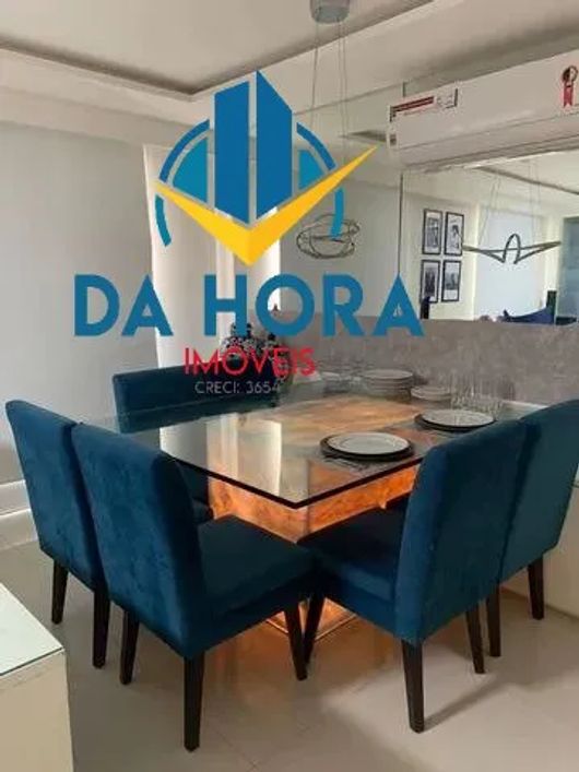 Cobertura mobiliada com 3 quartos e móveis planejados
