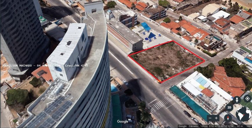 TERRENO EM PONTA NEGRA – 1.500m² - PONTA NEGRA