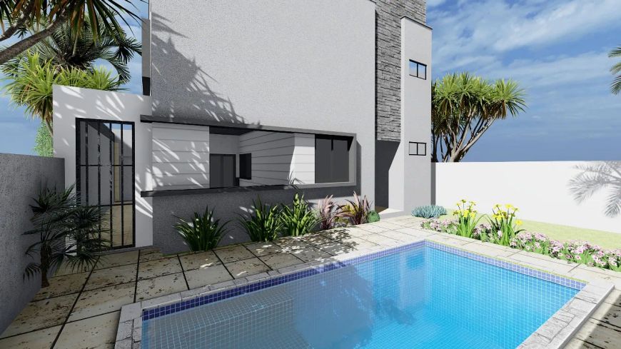 Duplex á venda possui 237 metros quadrados com 4 quartos em Pitimbu - Natal - RN
