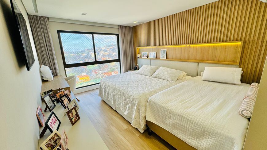 APARTAMENTO MOBILIADO NO RESIDENCIAL PAVAROTTI - AREIA PRETA - 236M².