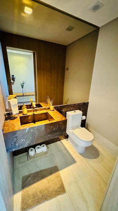 APARTAMENTO MOBILIADO NO RESIDENCIAL PAVAROTTI - AREIA PRETA - 236M².