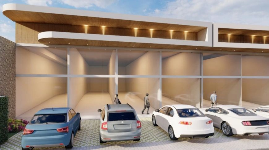 Ponto comercial/Loja/Box para aluguel tem 60 m², banheiro, vitrine, mezanino, estacionamento