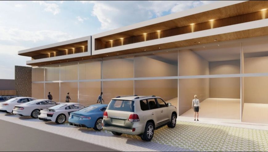 Ponto comercial/Loja/Box para aluguel tem 60 m², banheiro, vitrine, mezanino, estacionamento
