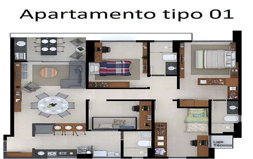 Apartamento à Venda - Lagoa Nova - Natal/RN