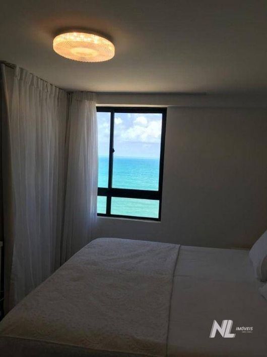 Flat com 1 dormitório para alugar, 45 m² por R$ 3.600,00/mês - Areia Preta - Natal/RN