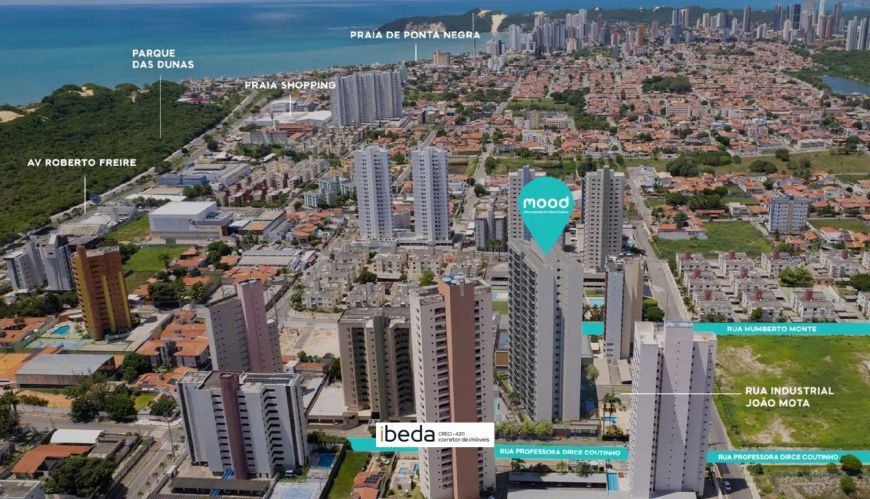 Apartamento com 3 quartos à venda em Natal