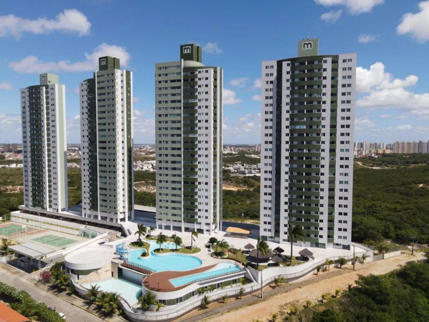 Vendo, Luau de Ponta Negra, 116m, 3/4, andar alto, vista Morro do Careca, Ponta Negra