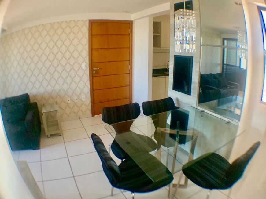 84 9.9982.5105 Sou um apartamento de dois quartos semi mobiliado em Capim Macio 84 9.9614.8677