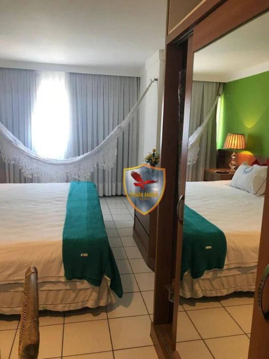 Flat com 1 dormitório para alugar, 25 m² - Ponta Negra - Natal/RN