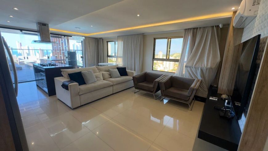 APARTAMENTO COBERTURA MOBILIADO NA PRAIA DE PONTA NEGRA.