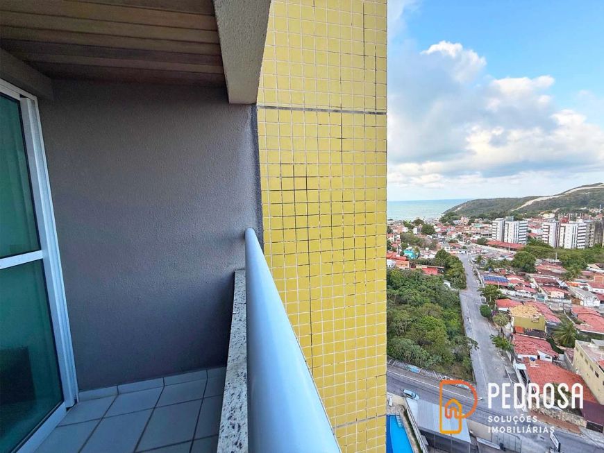 Apto com 57 m2 - 2 quartos (1 suíte) - Verano Ponta Negra - Semi mobiliado - Andar alto - 1 vaga