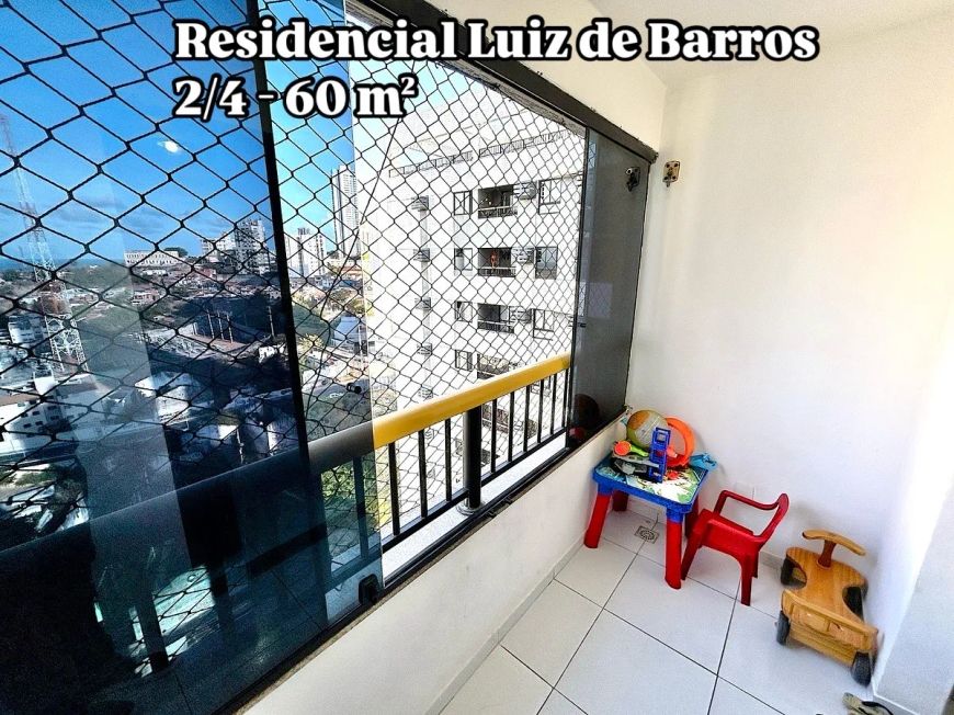 APARTAMENTO NO RESIDENCIAL LUIZ DE BARROS - 2/4 - 60m² - PETRÓPOLIS