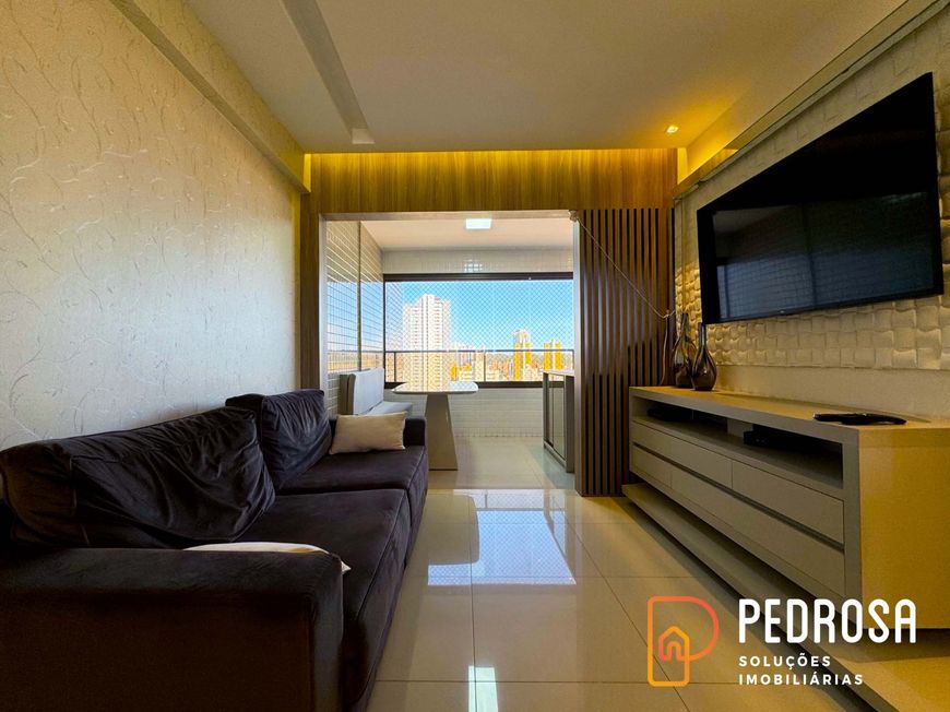 Apartamento com 98 m2 - 3 suítes - Mobiliado - Spazzio Verdi - Lagoa Nova - 2 vagas - Financiavel