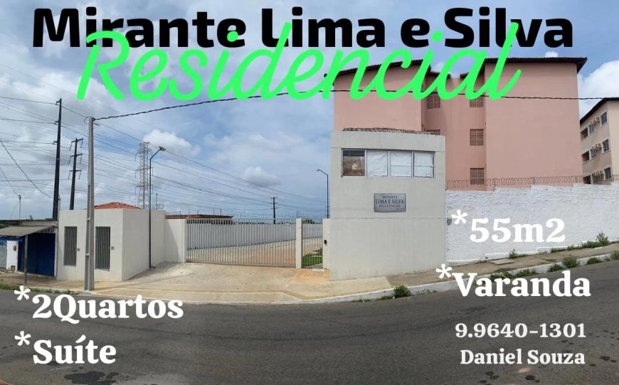 Mirante Lima E Silva, Apartamento no bom pastor, Residencial, 2 Quartos- Natal - RN