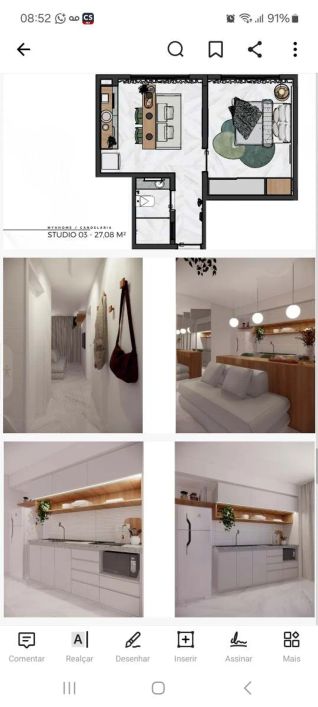 RESERVA - ALUGO LOFT 1/4 MOBILIADO LAGOA NOVA - CAVALCANTE CORRETOR CL5787