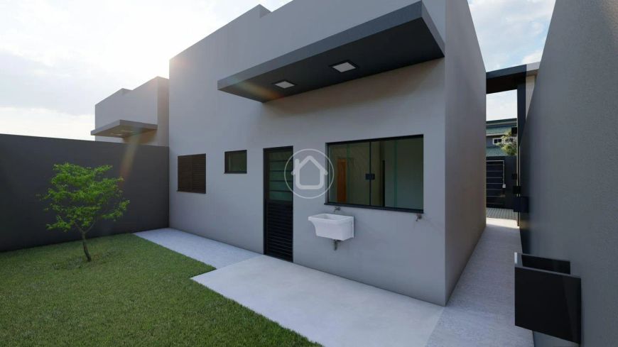 CASA NOVA COM 2 QUARTOS SENDO 1 SUITE PQ GIRASSOIS