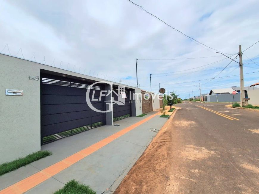 Casa à venda em Campo Grande-MS, Residencial Figueiras do Parque: 2 quartos, 1 suíte, 2 salas, 1 ban