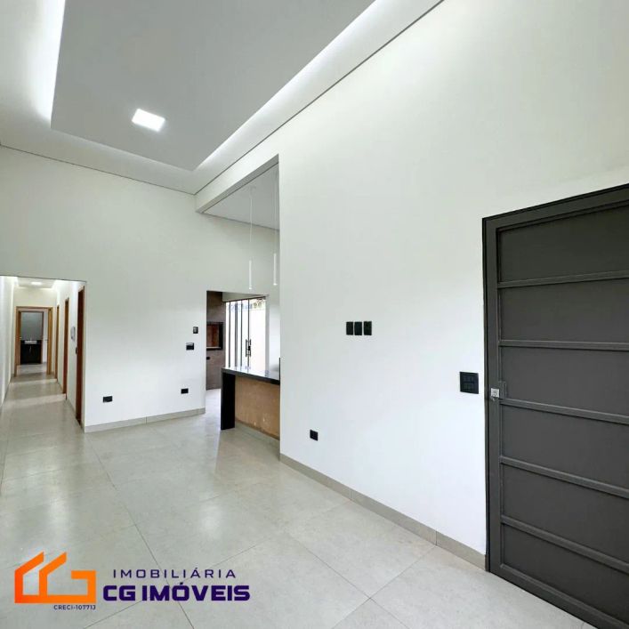 Casa com 3 quartos sendo 1 suíte, área gourmet no Figueiras do parque em Campo Grande - MS