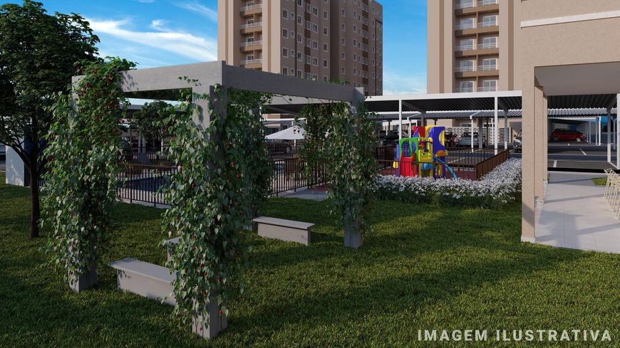 Imóveis com 2 quartos na planta, bairro Rita Vieira - Campo Grande MS