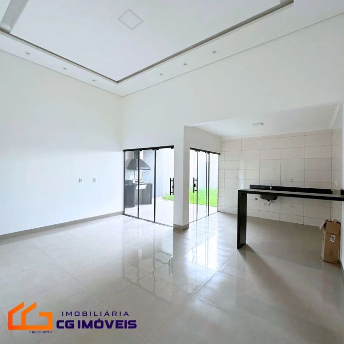 Casa á venda com 3 suítes, área gourmet na Vila Planalto em Campo Grande - MS