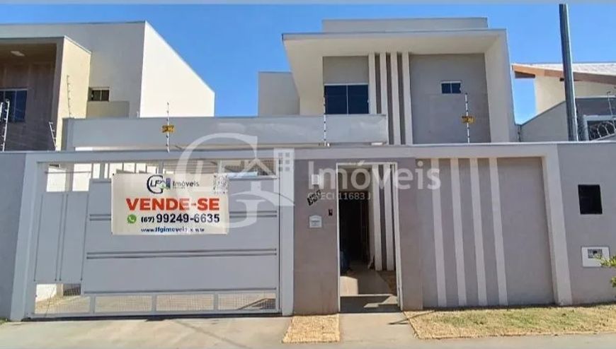 Casa para venda em Campo Grande-MS, bairro Panamá: 2 quartos, 1 suíte, 1 sala, 3 banheiros, 3 vagas