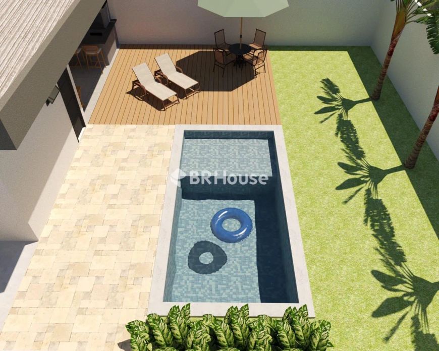Água Limpa Park | Casa 3 quartos, sendo 1 suite